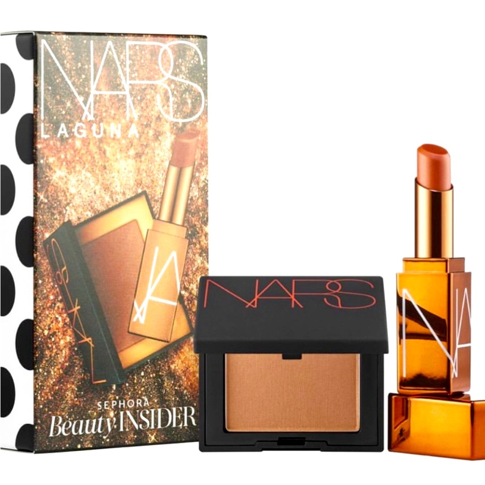NARS Laguna Bronzer and Lipstick Duo - Travel Size NIB